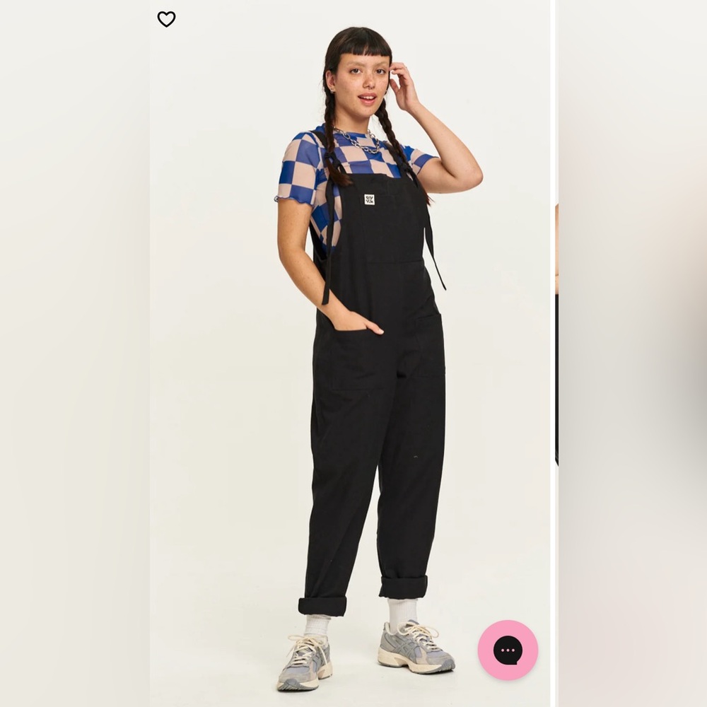 Lucy & Yak Original Dungaree in Organic Cotton (size 8L)